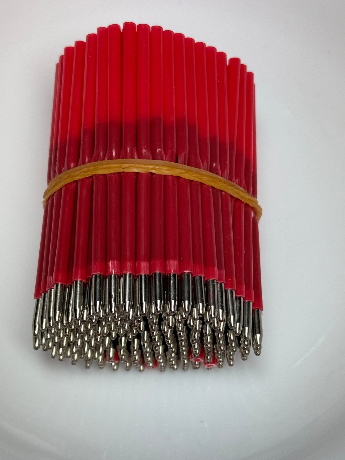 Beadable pen ink refill