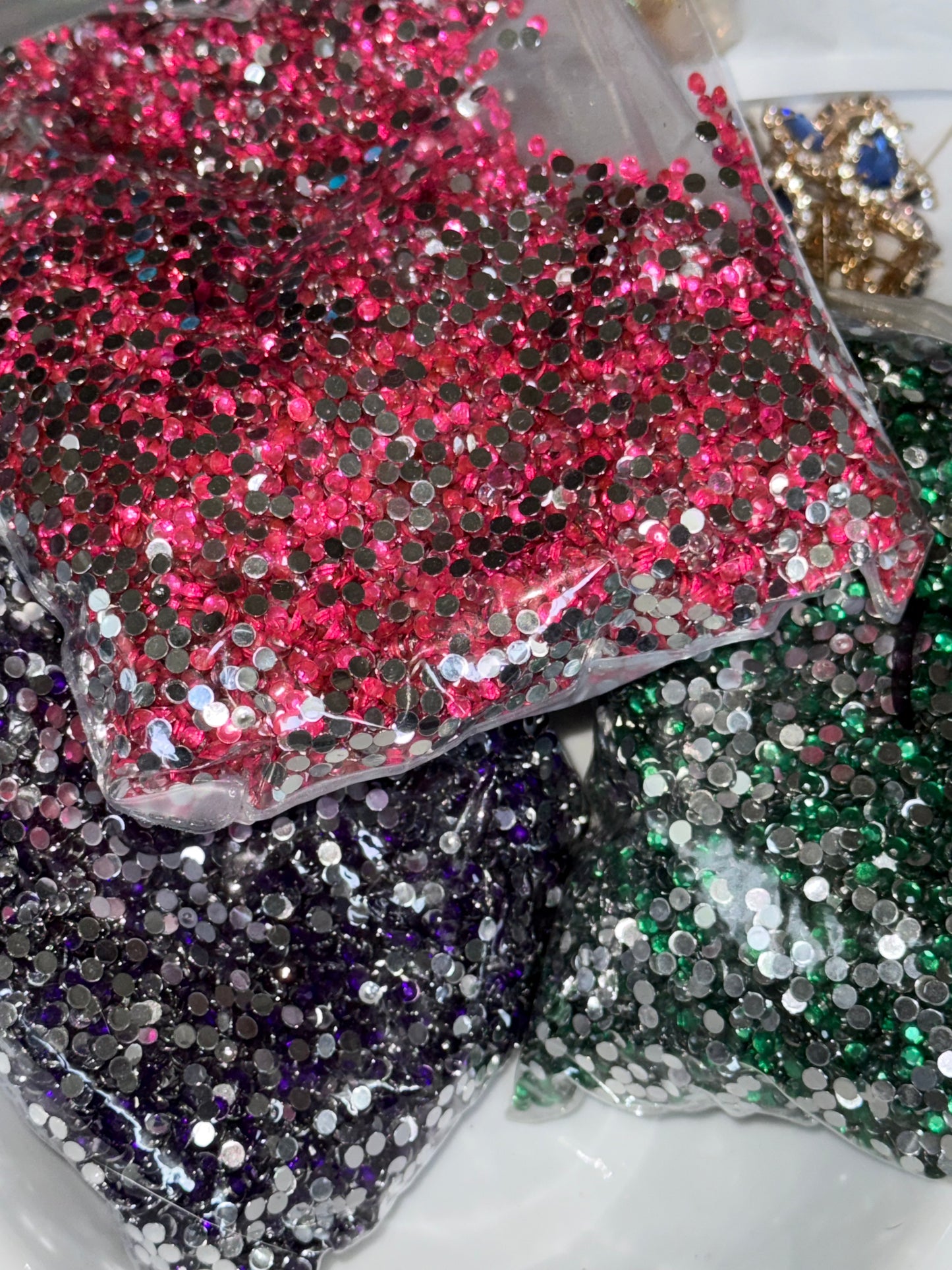 SS4 flat back rhinestones