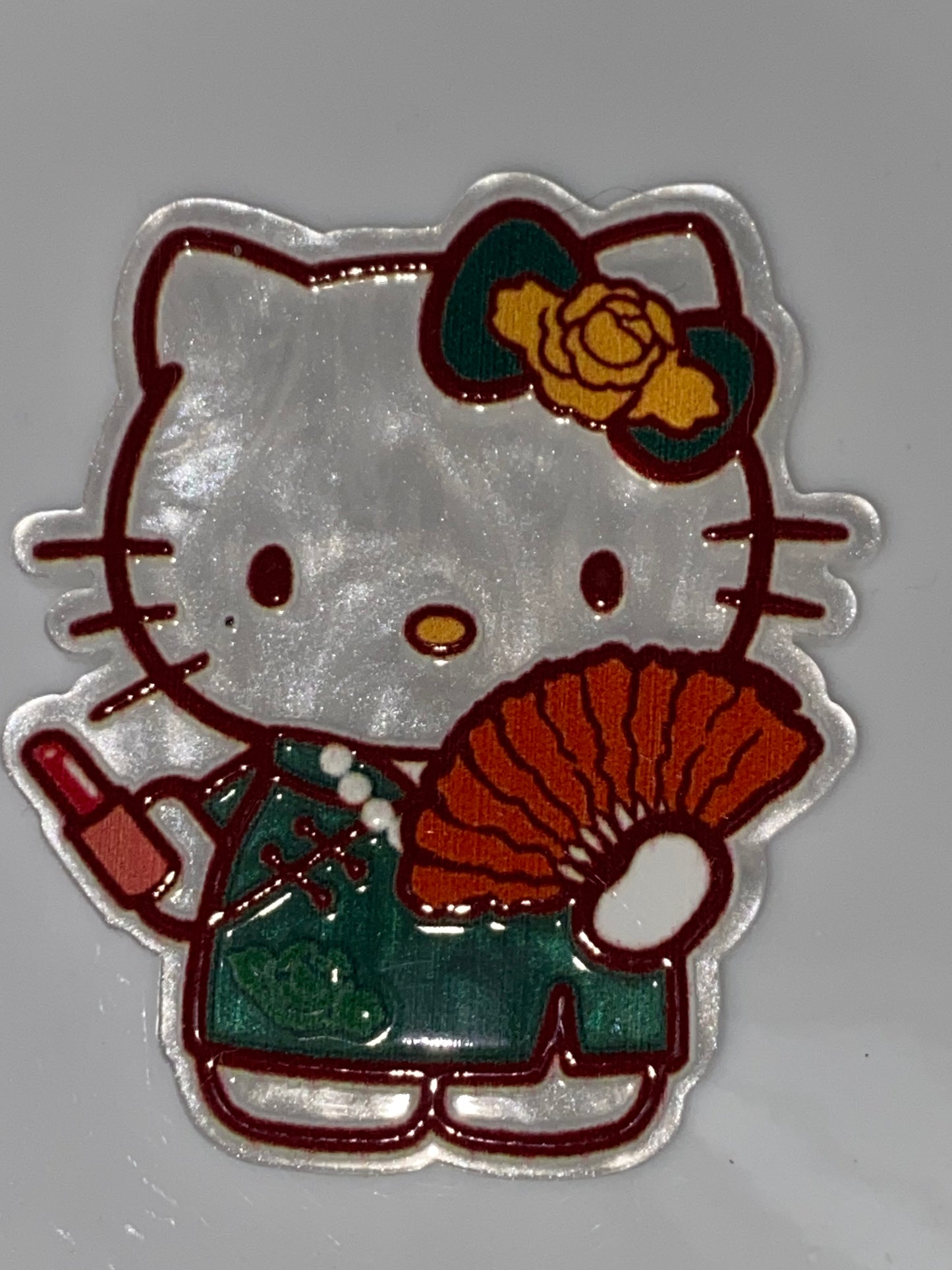Hello Kitty mica acrylic flatback