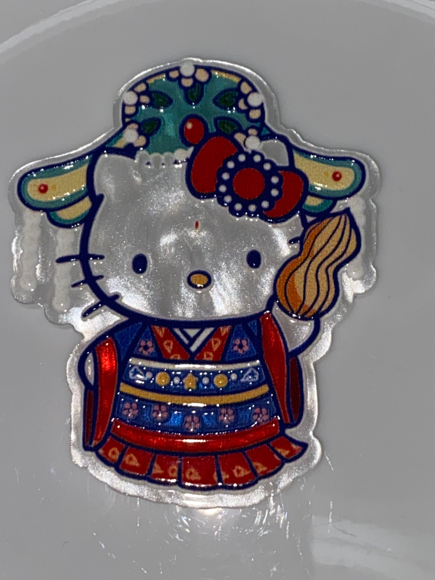 Hello Kitty mica acrylic flatback