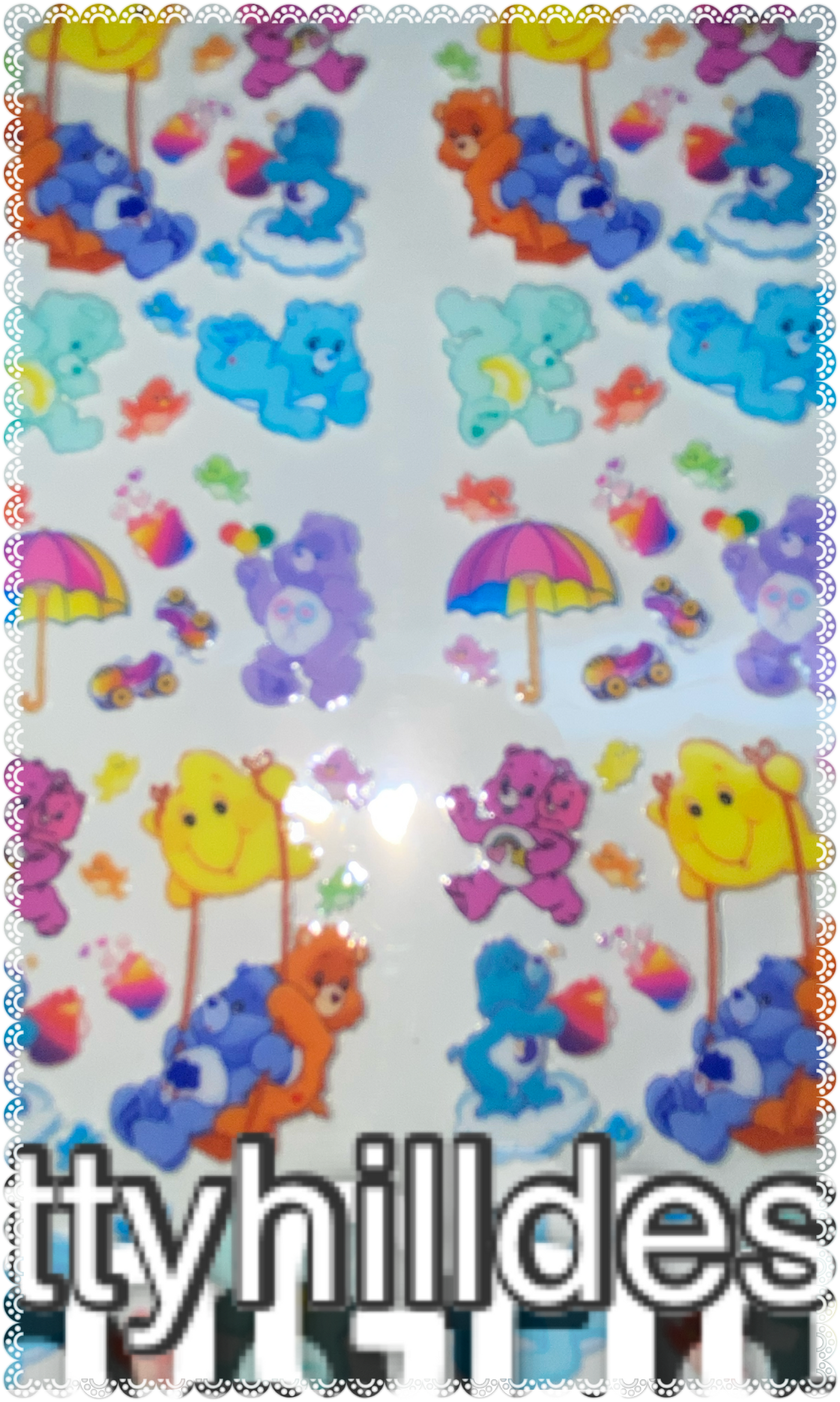 Carebear pen wraps