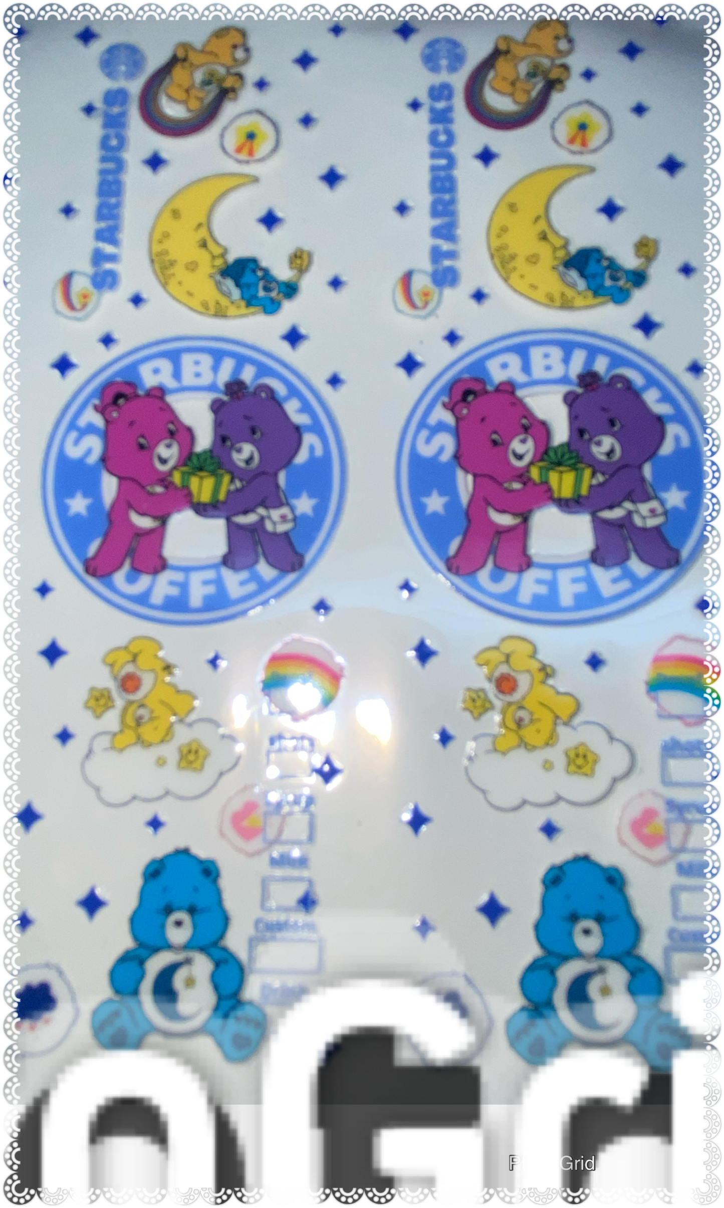 Carebear pen wraps