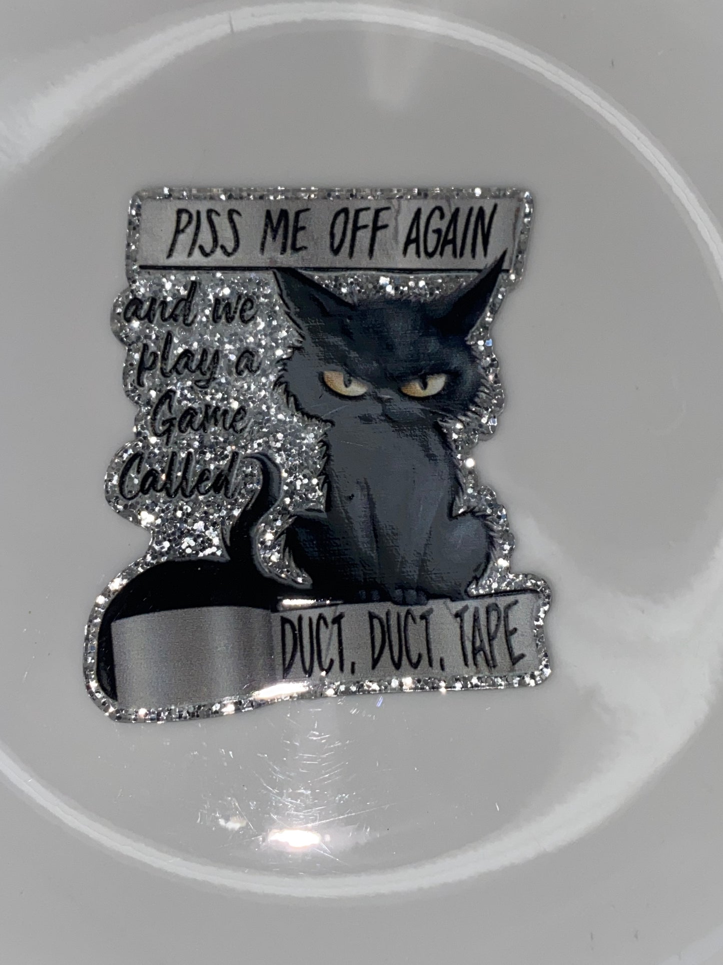 Badge reel acrylics