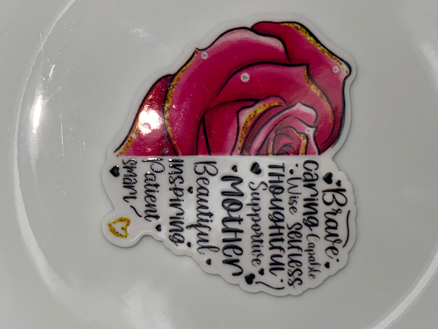 Badge reel acrylics