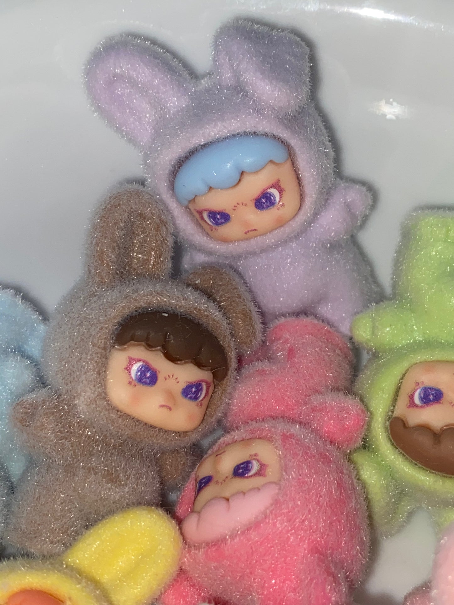 Zsiga Popmart one ear down bunny character bead