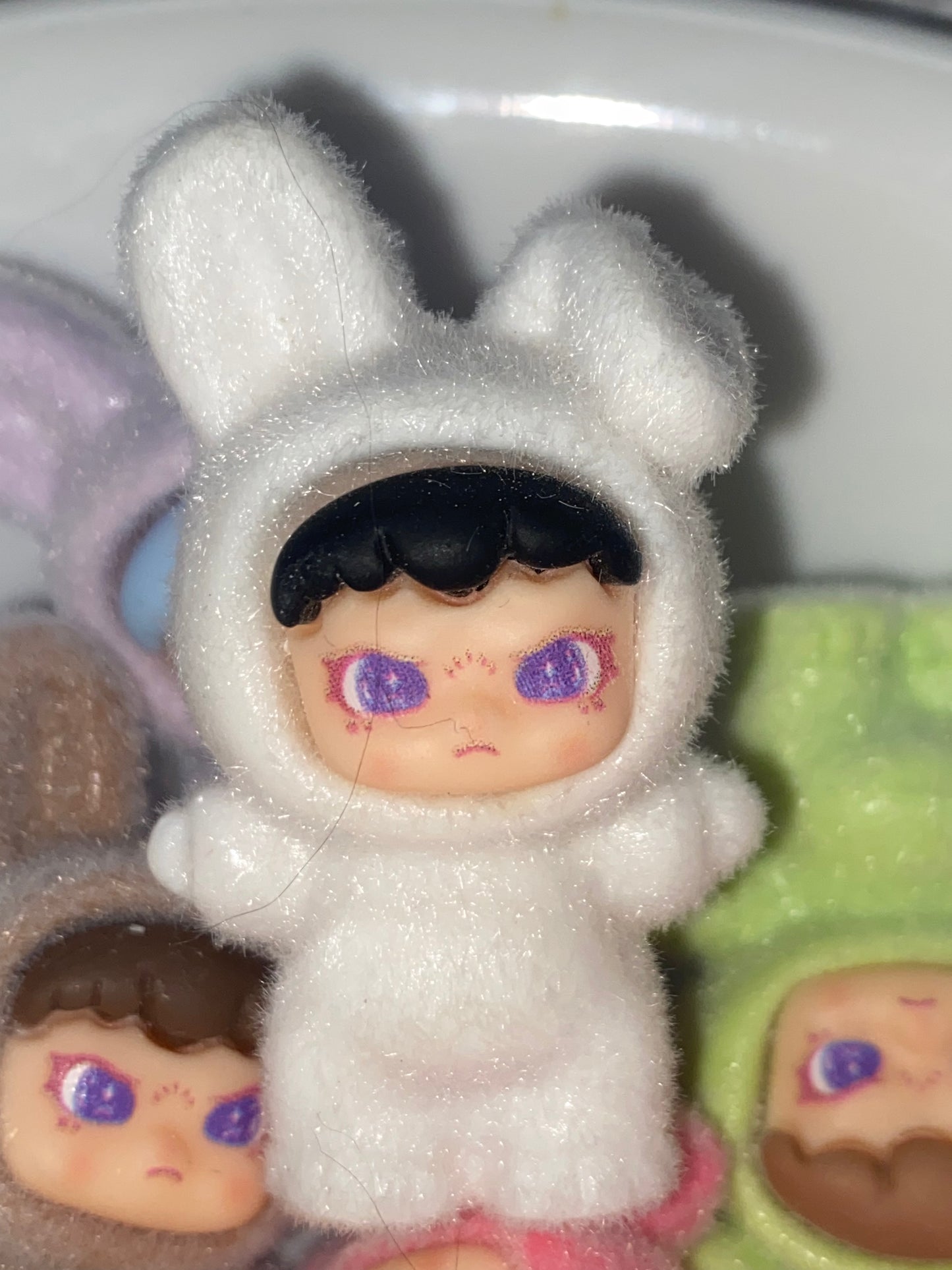 Zsiga Popmart one ear down bunny character bead