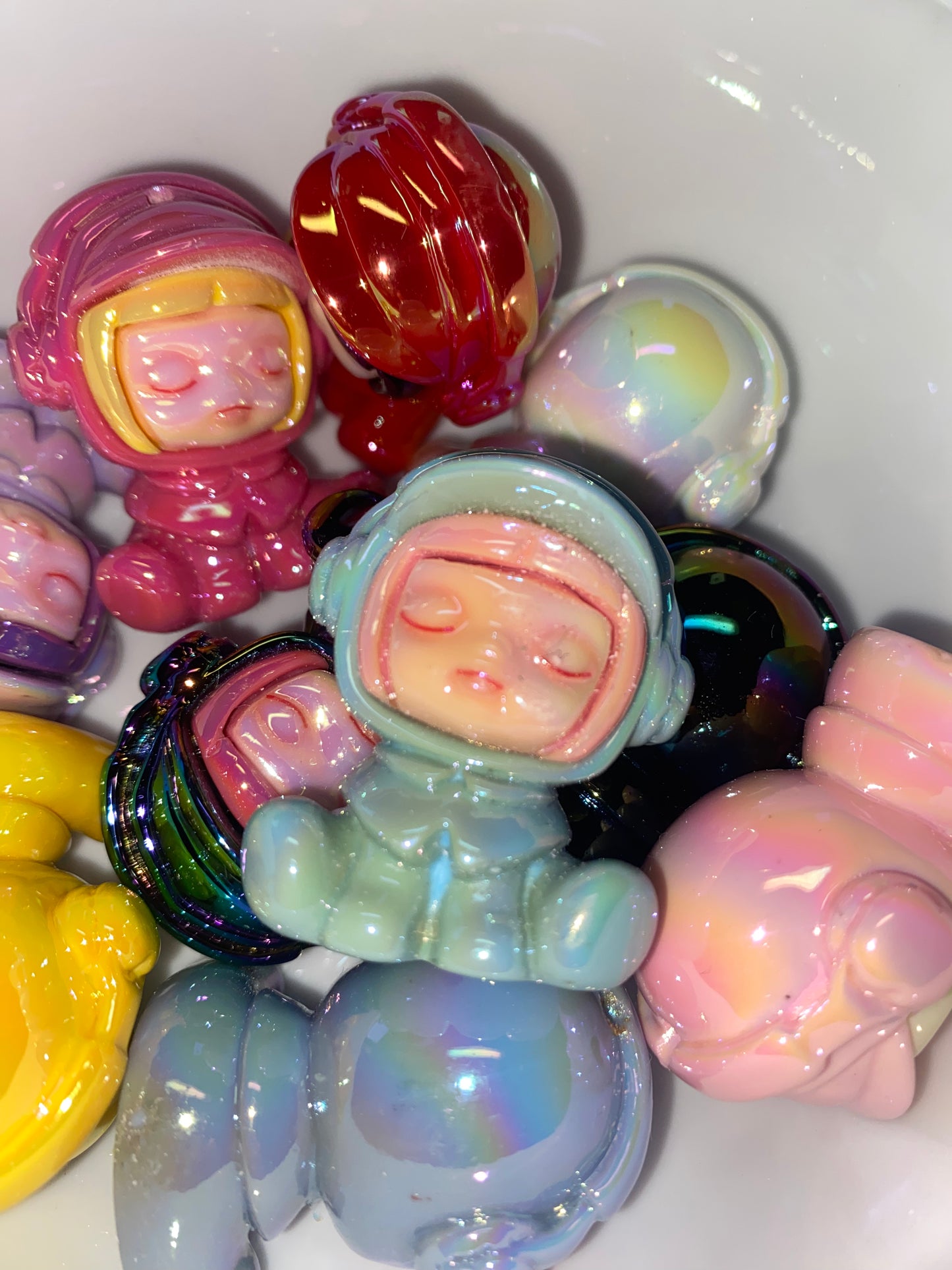 43mm skull Panda bead