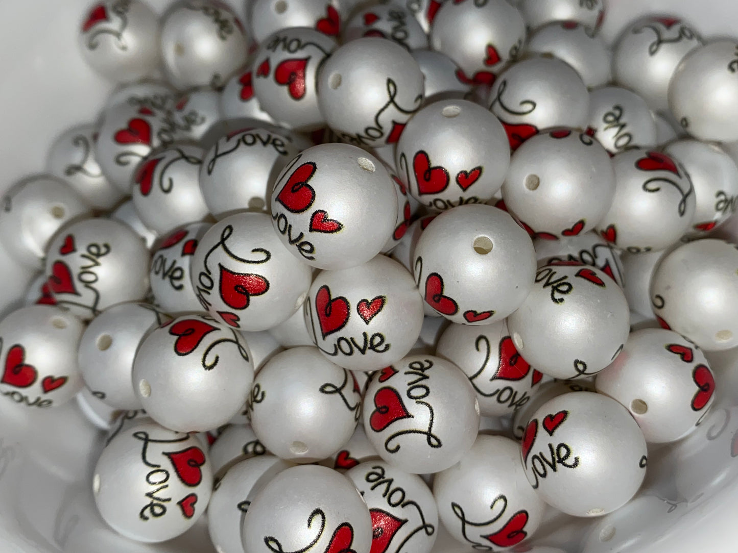 16mm love beads