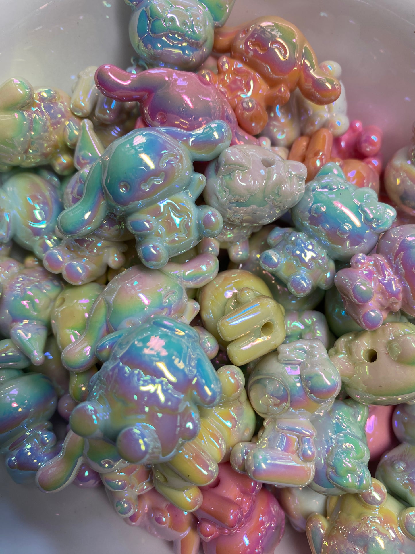 20mm Sanrio family beads