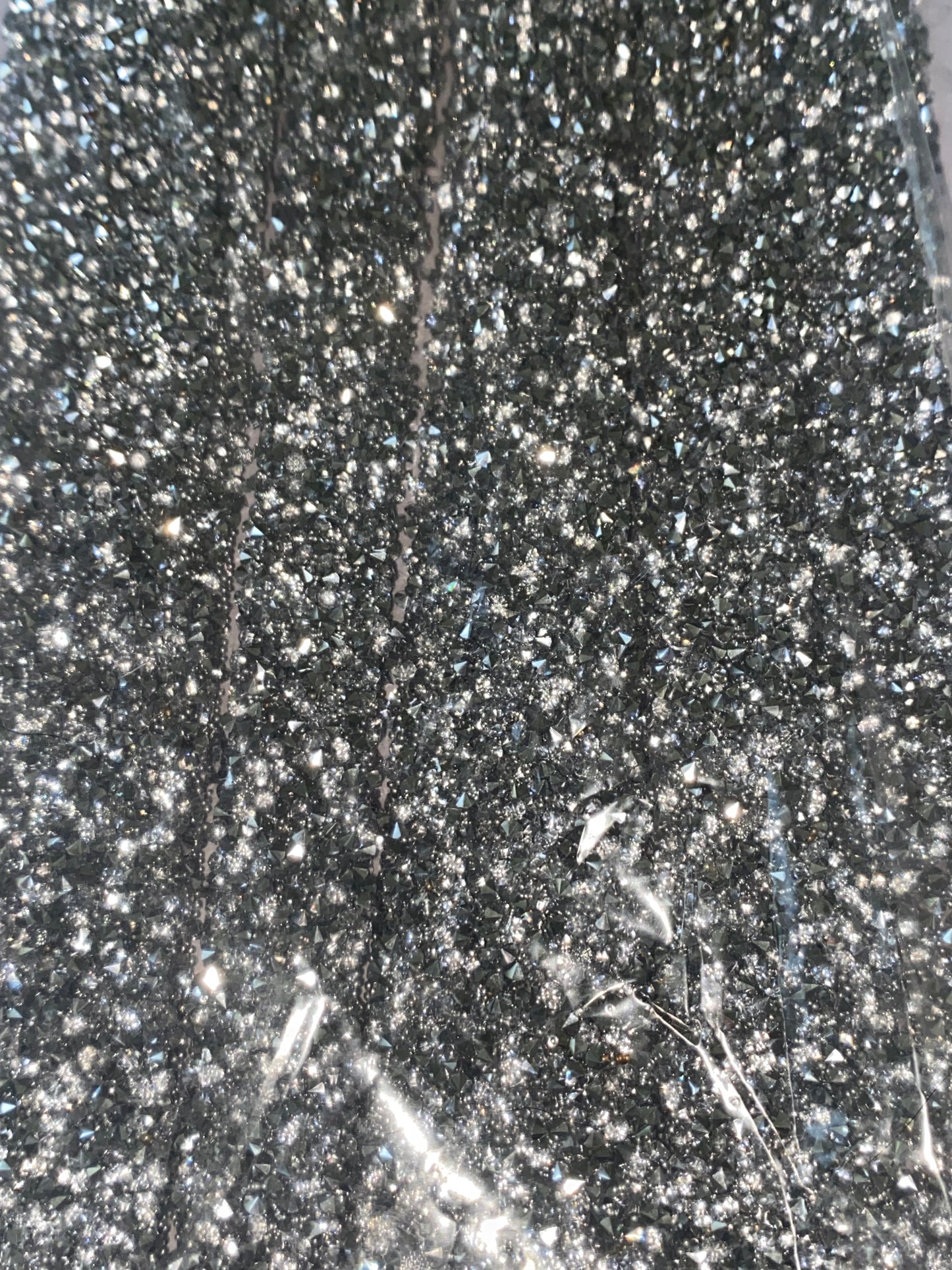 Sugar and rhinestone super stretch nano tape