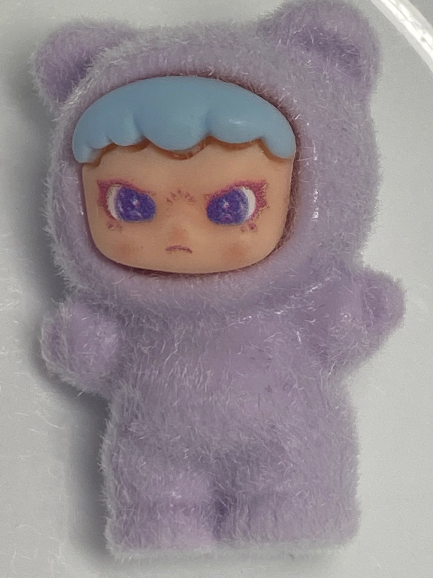 40mm Zsiga character in fuzzy teddy bear costume bead