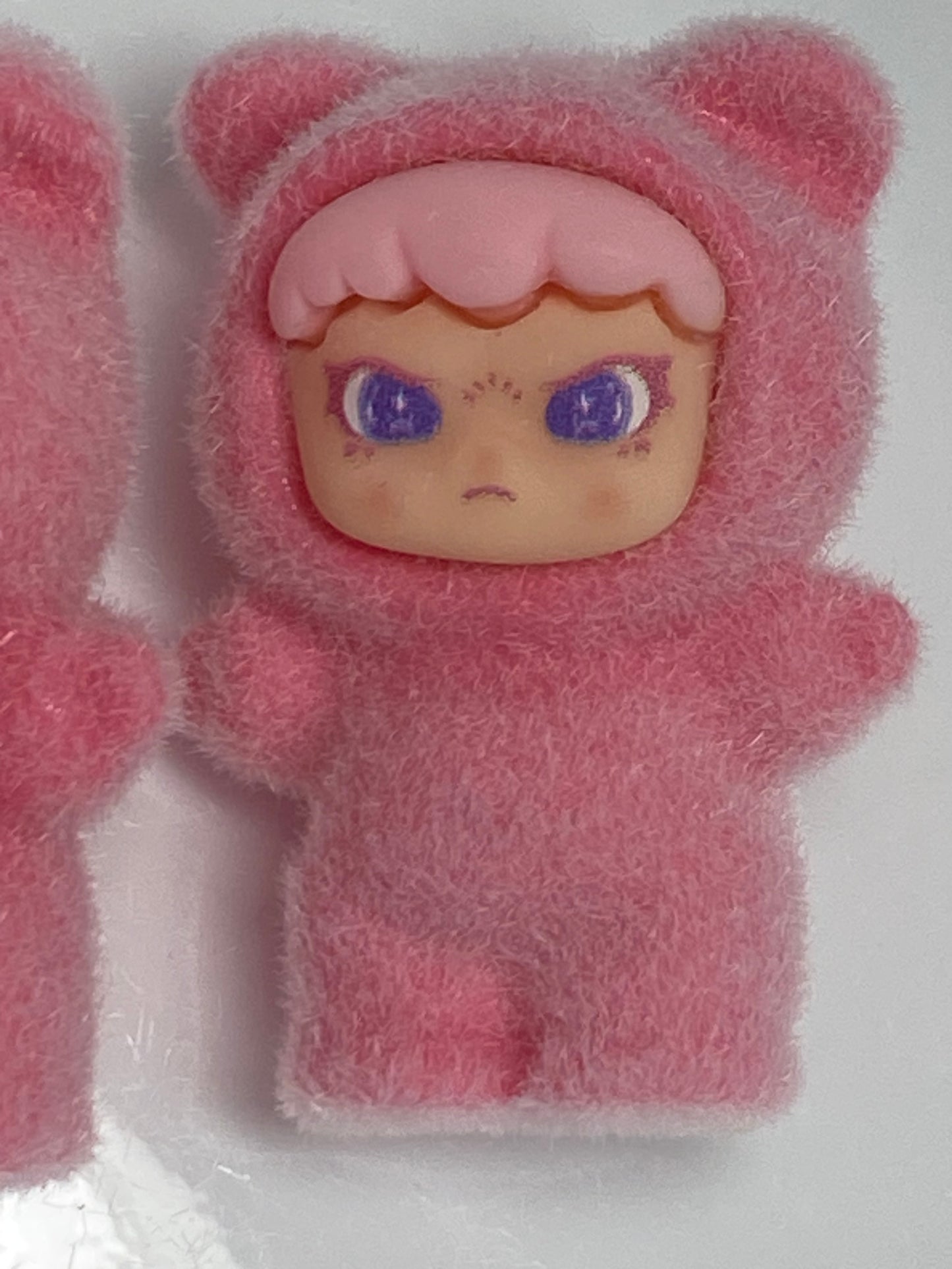 40mm Zsiga character in fuzzy teddy bear costume bead