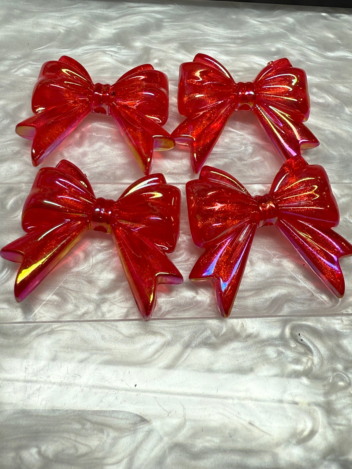 32mm red bows