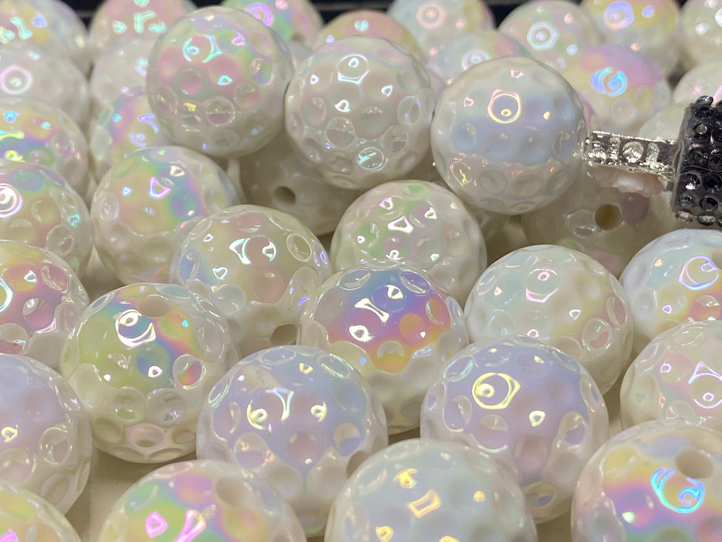 19mm golf ball beads