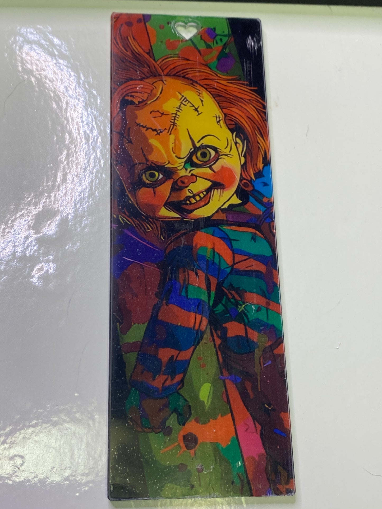 Bookmark horror acrylic