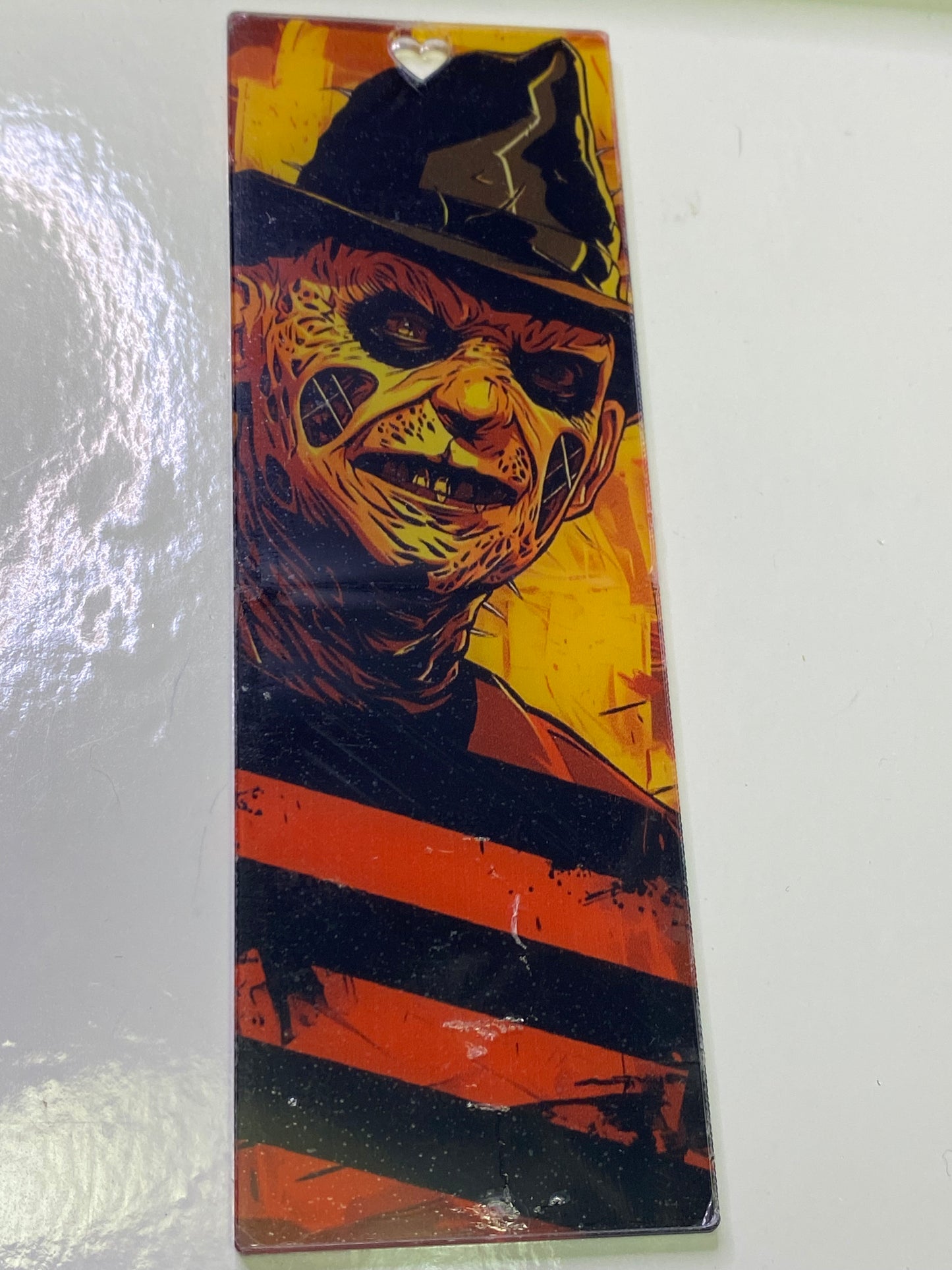 Bookmark horror acrylic