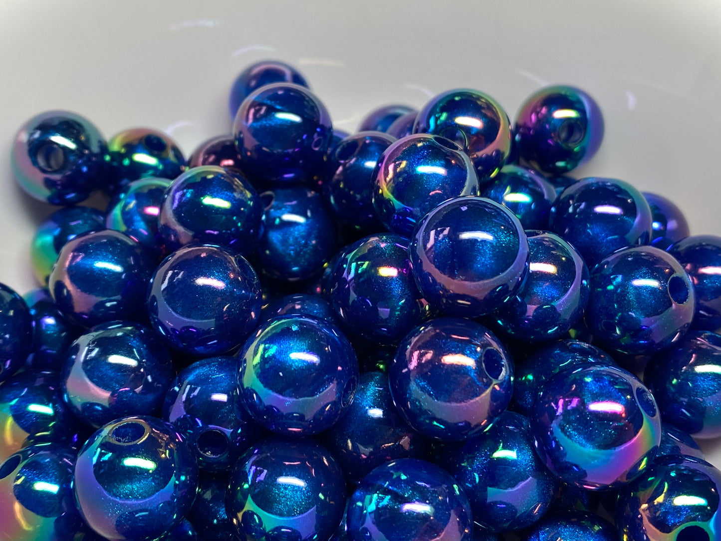 16mm royal blue galaxy