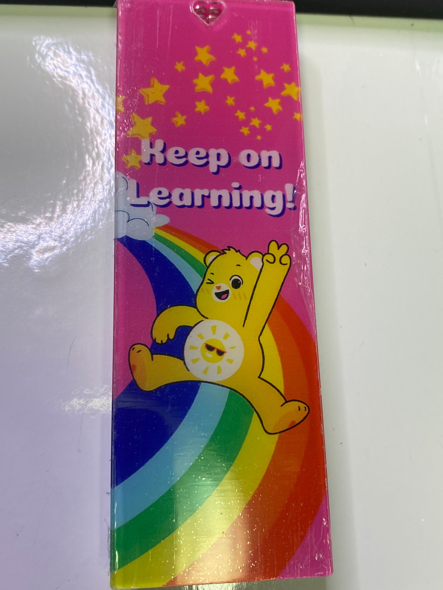 Carebear acrylic bookmarks
