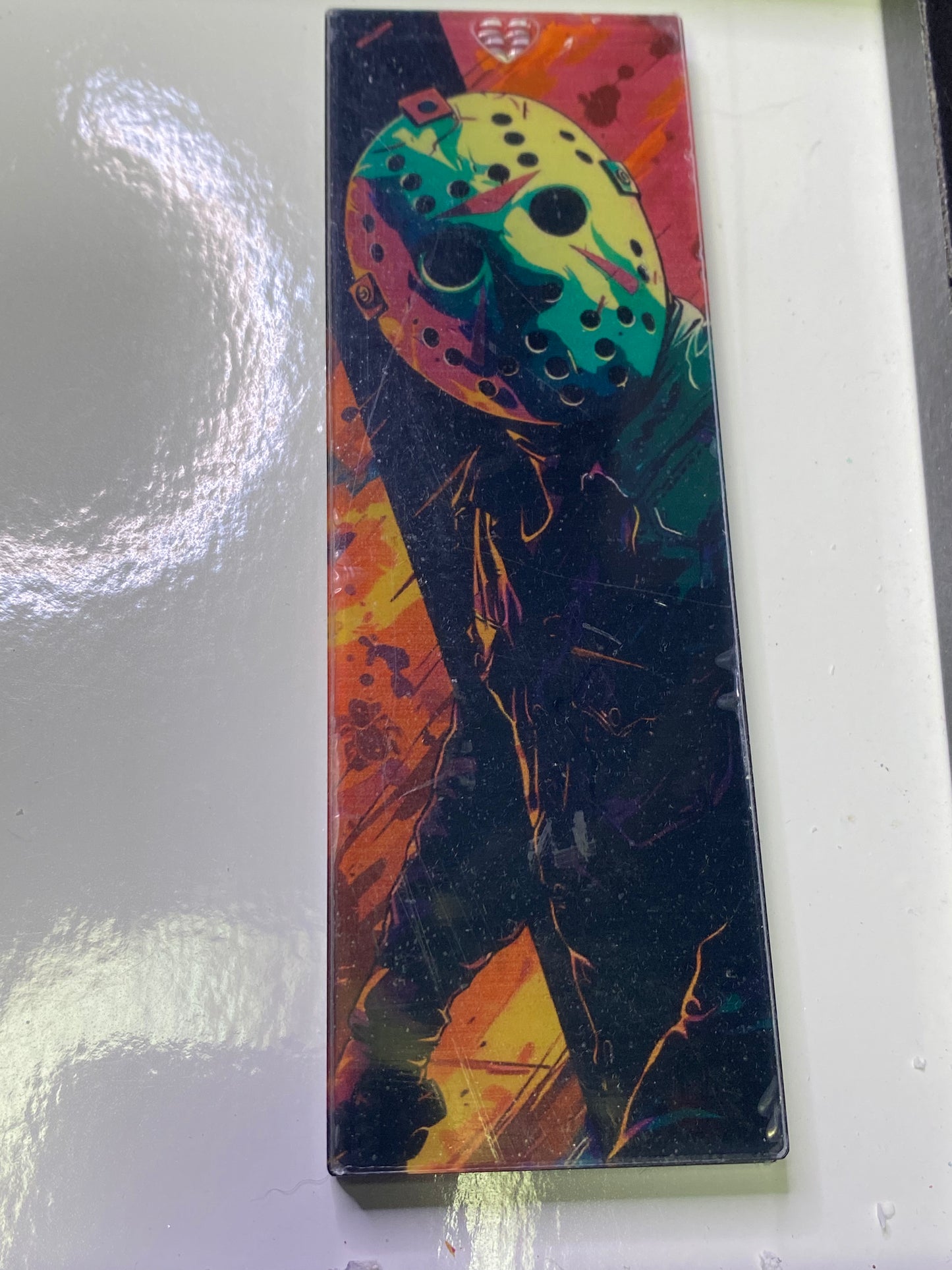 Bookmark horror acrylic