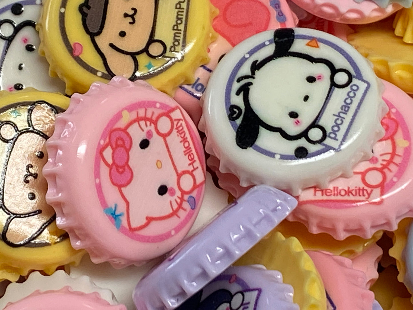 26mm SanSan flatback bottle cap charms