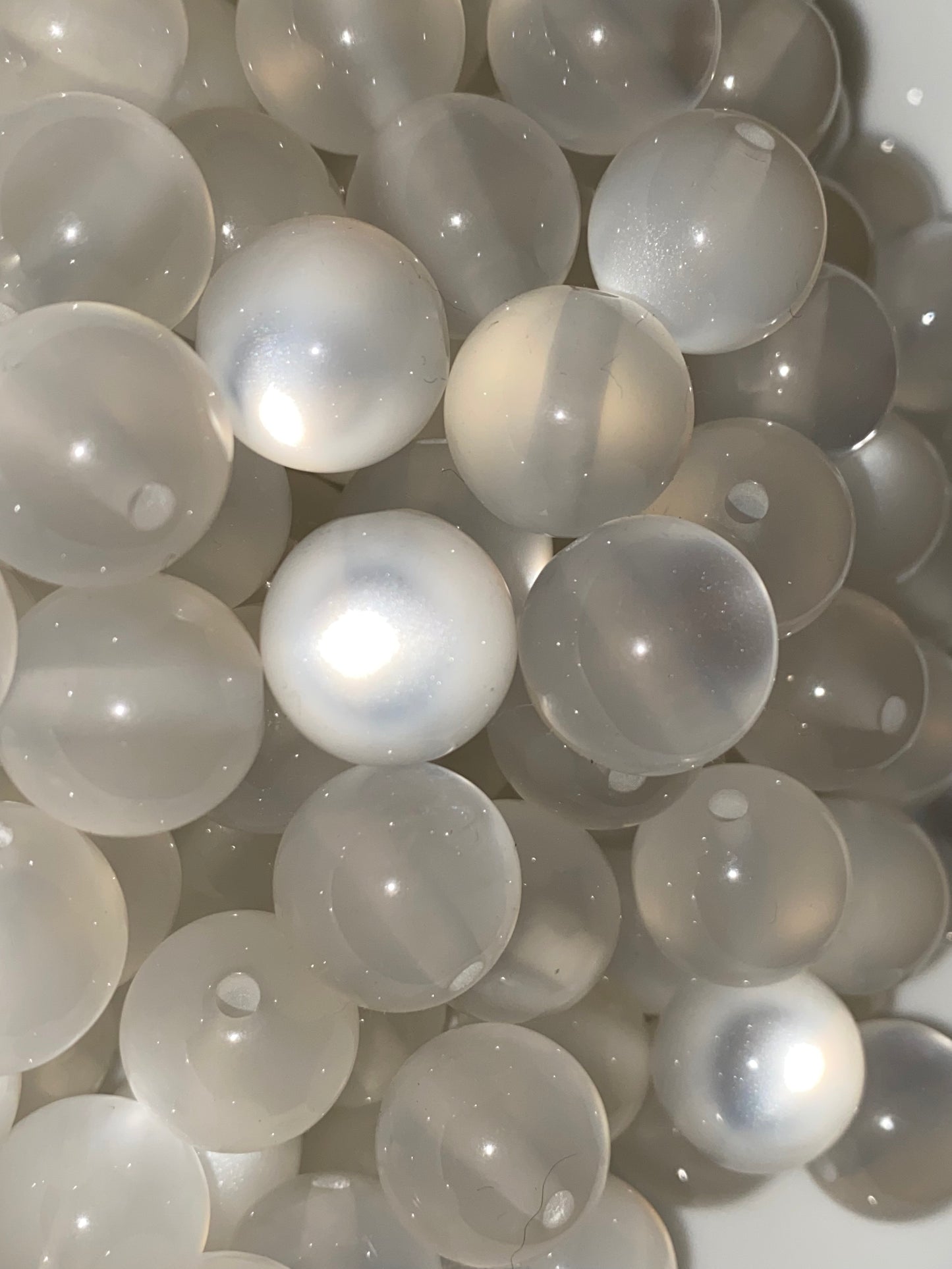 16mm white tigers eye