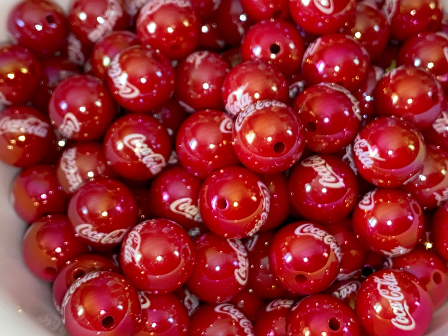 16mm Coca-cola bead