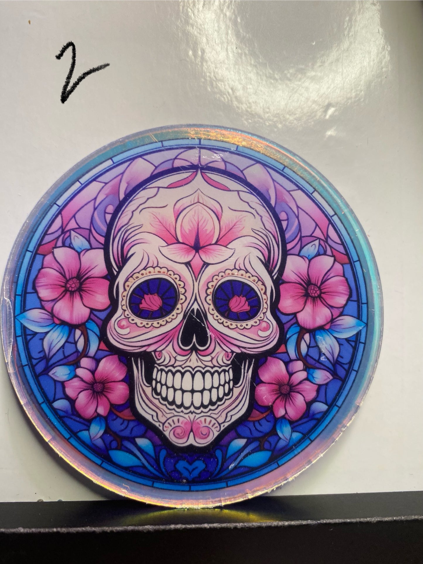 Sugar skull acrylics