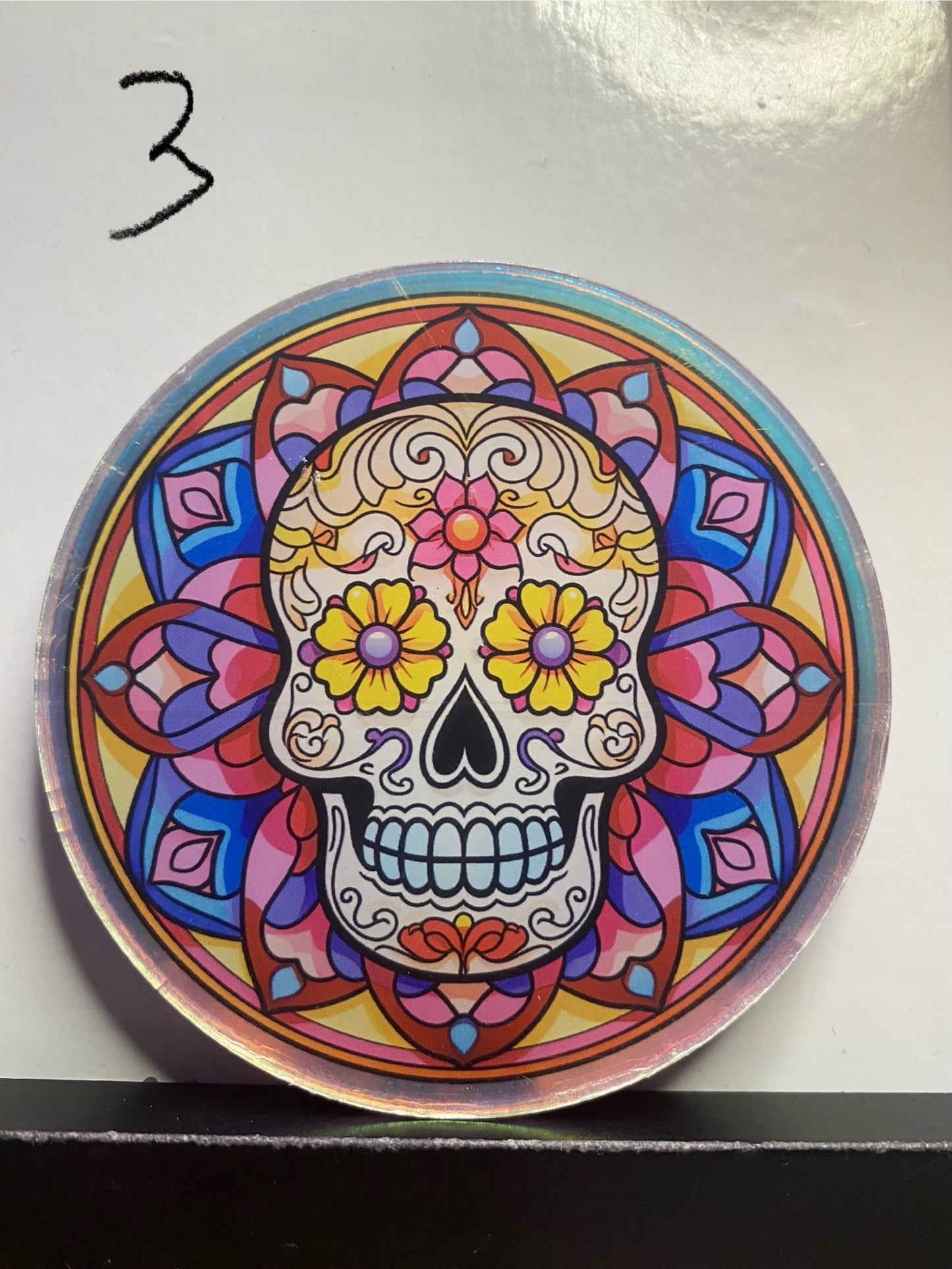 Sugar skull acrylics