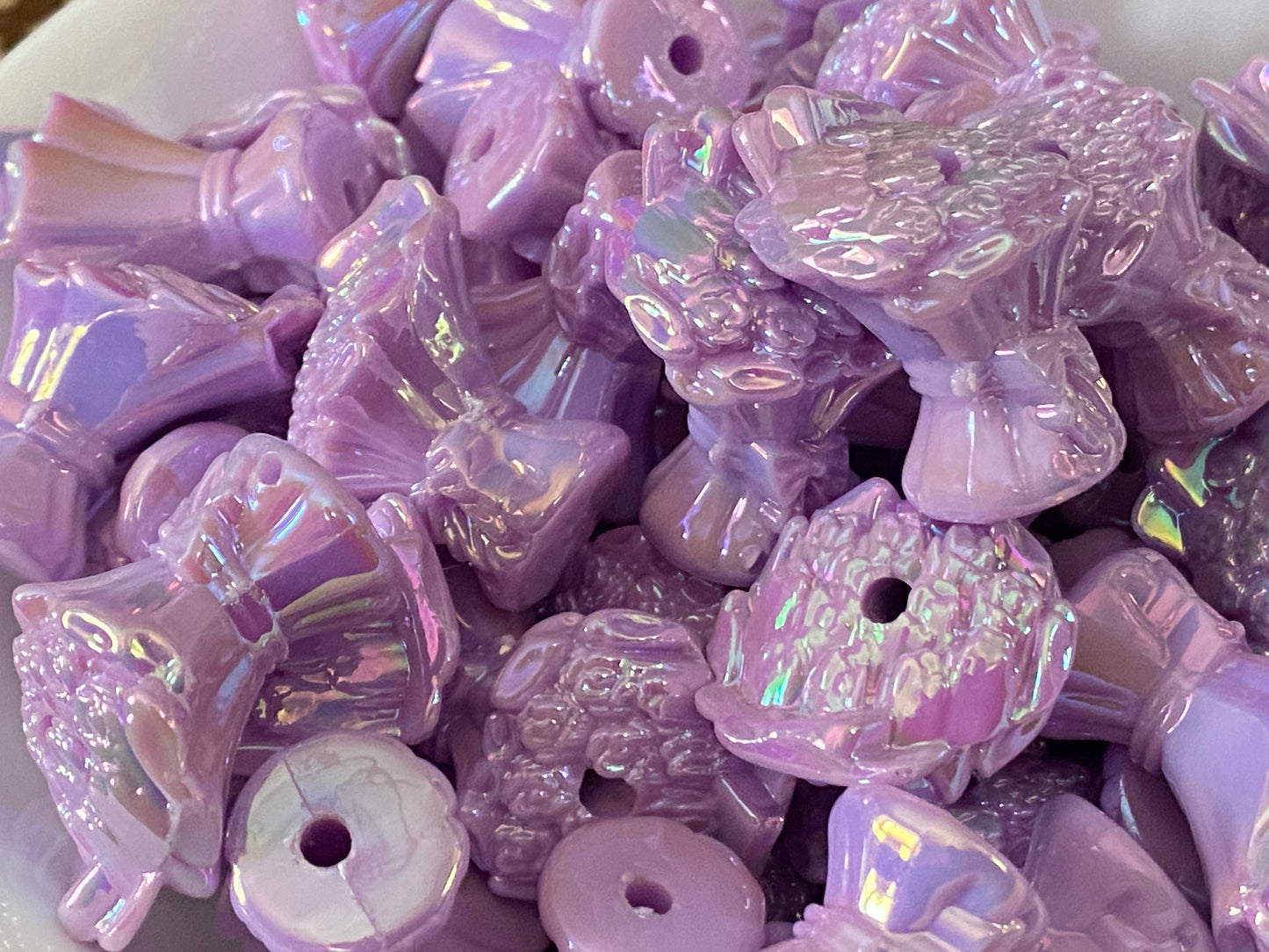 30mm flower bouquet beads