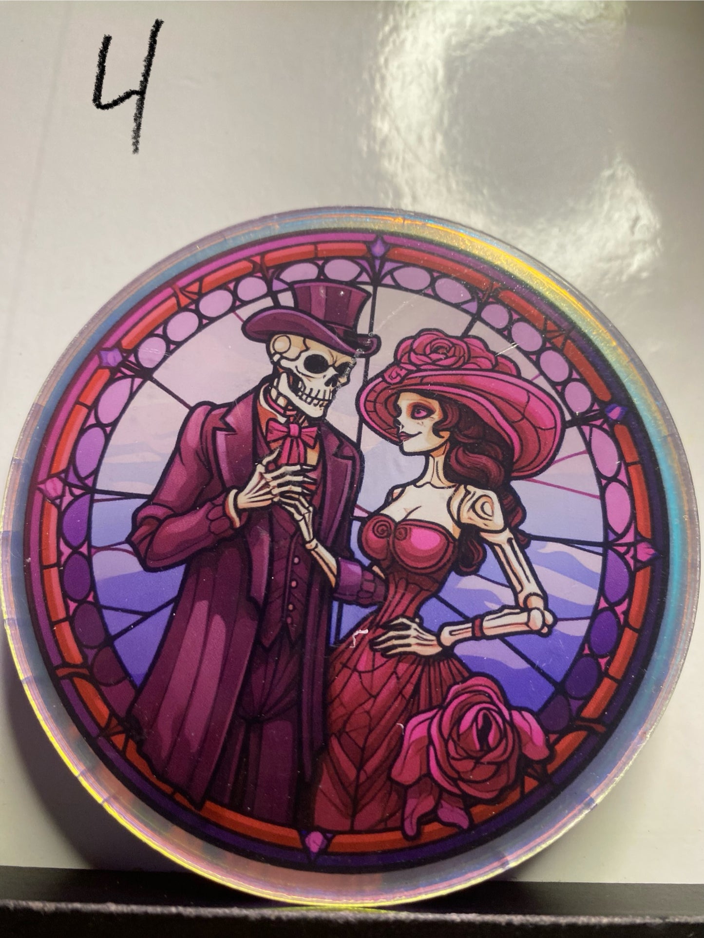 Sugar skull acrylics