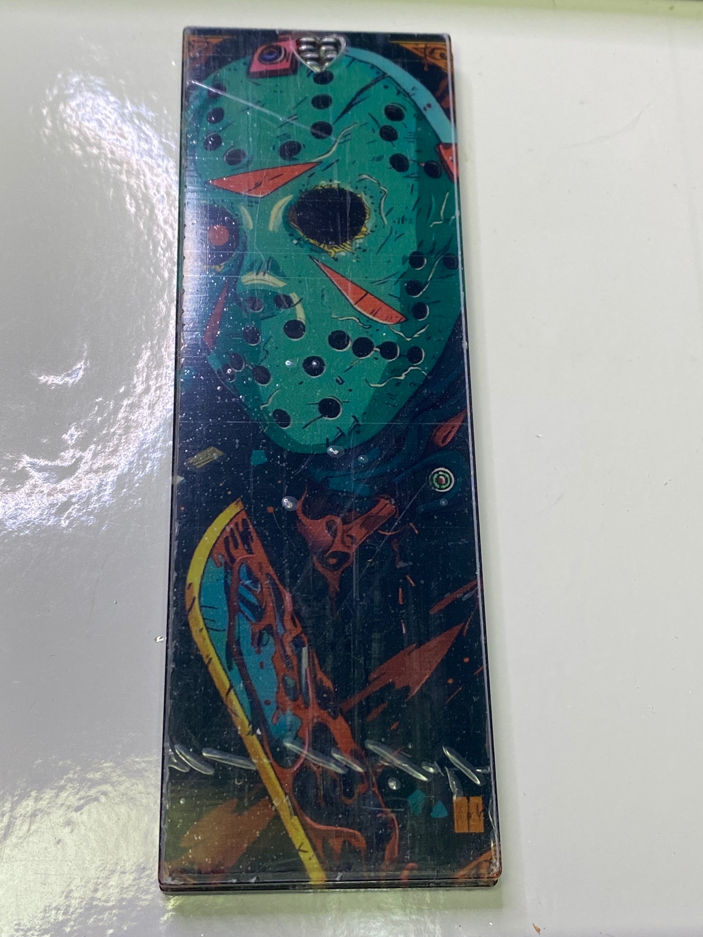Bookmark horror acrylic