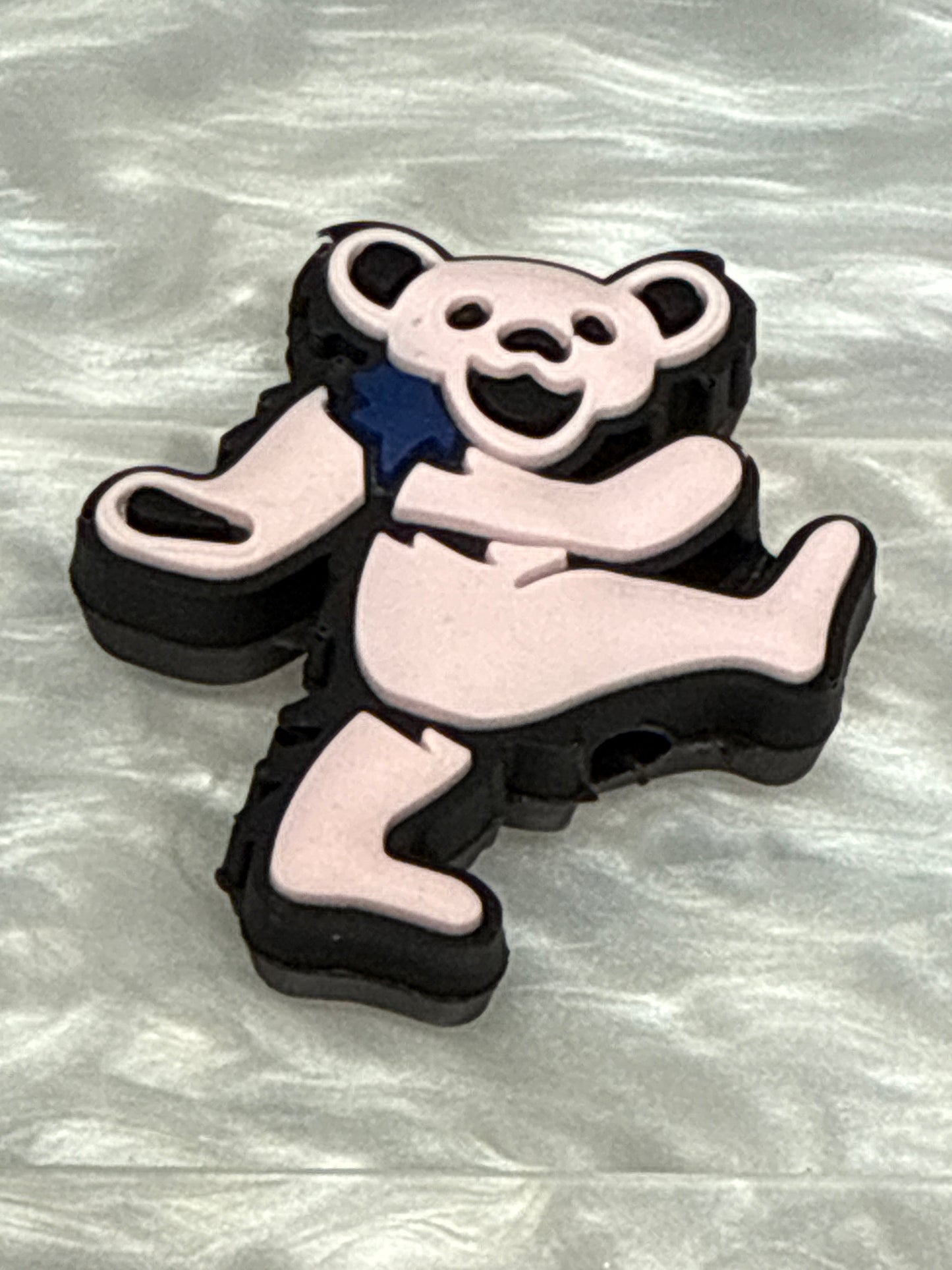 Silicone focal beads