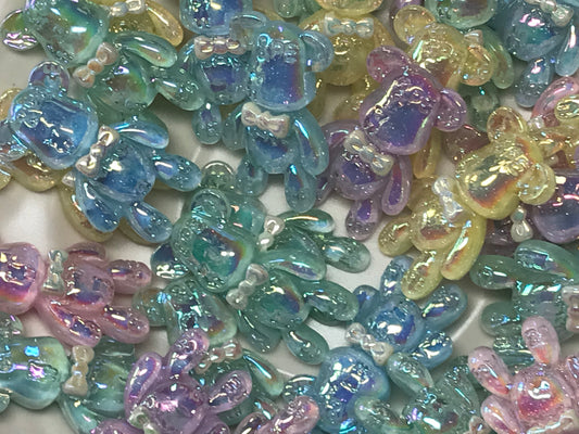 Flat back,bear charms