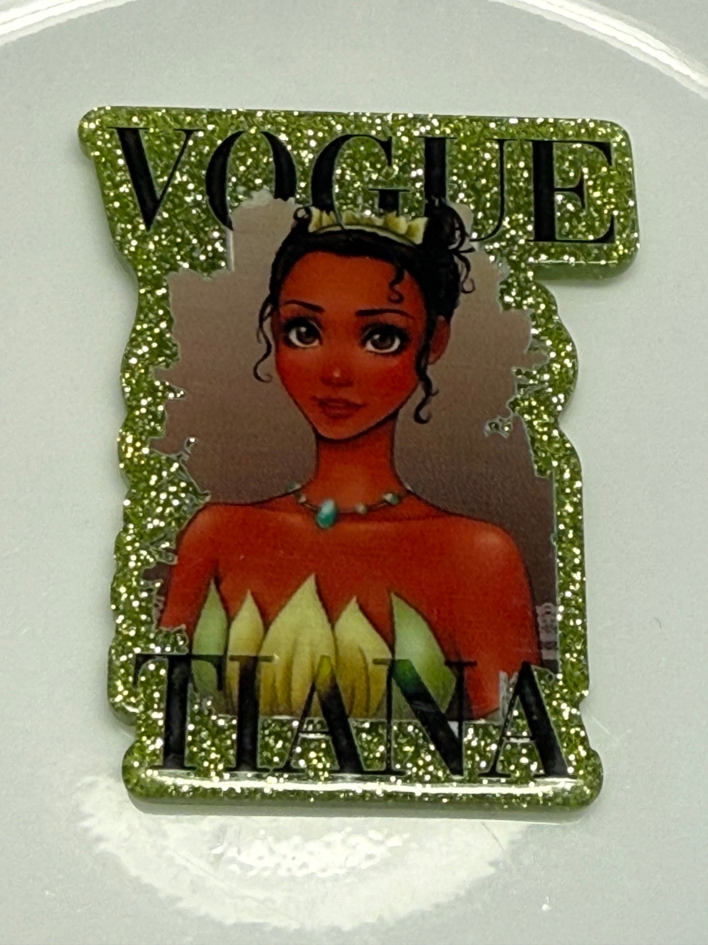 badge reel glitter acrylics new 12/22/25, 12/27/25, 1/2/26