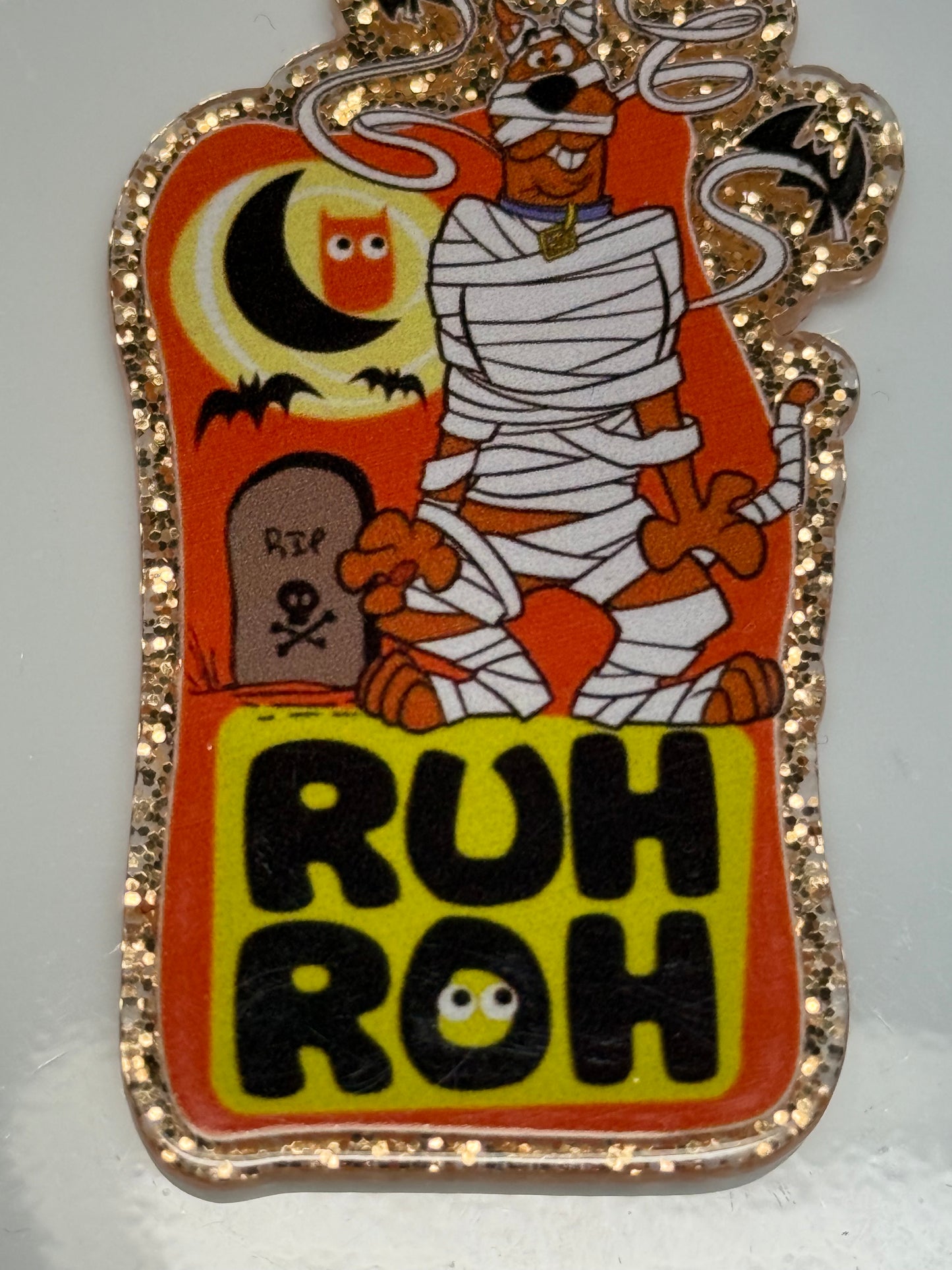 badge reel glitter acrylics new 12/22/25, 12/27/25, 1/2/26