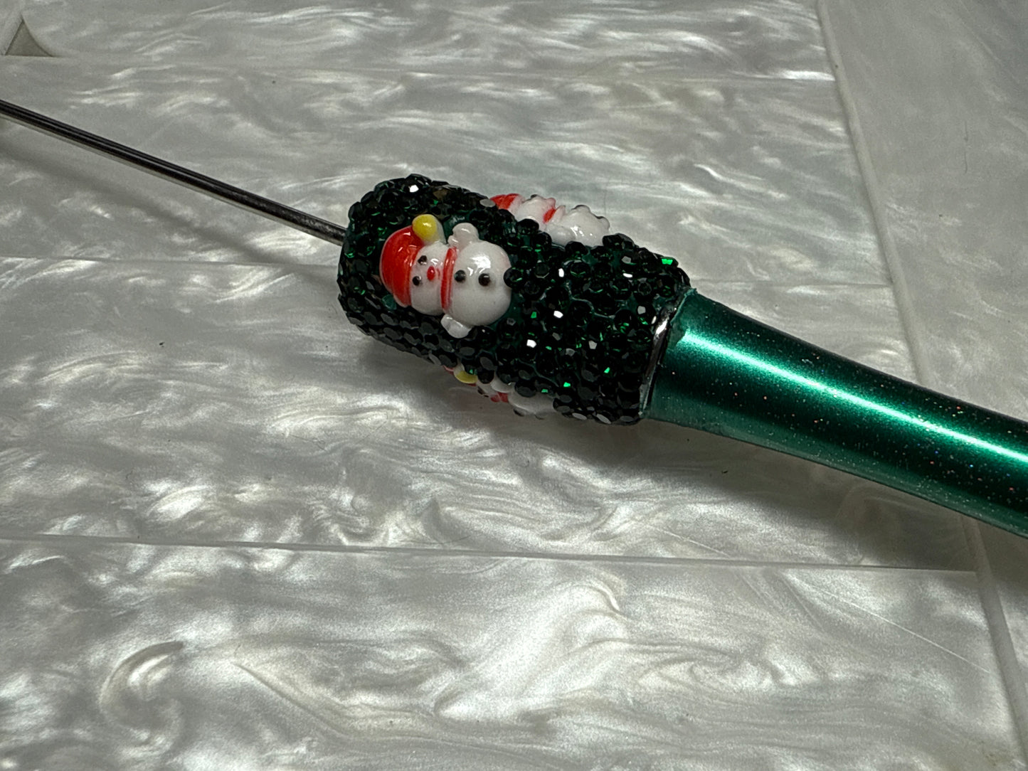 Rhinestone and gem stone pens