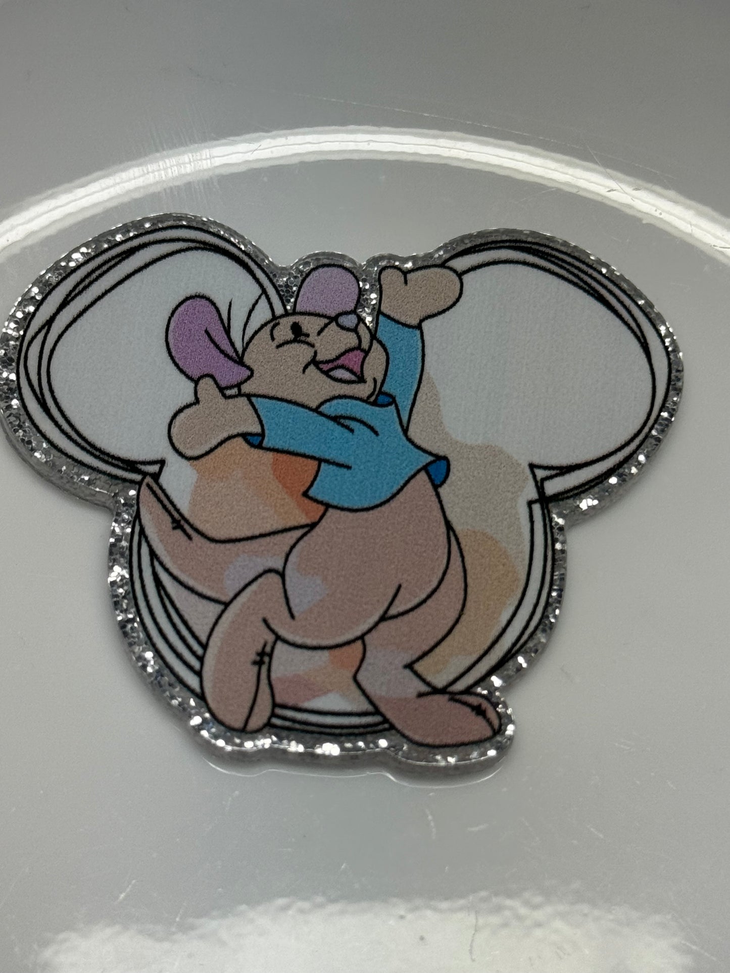 badge reel glitter acrylics new 12/22/25, 12/27/25, 1/2/26