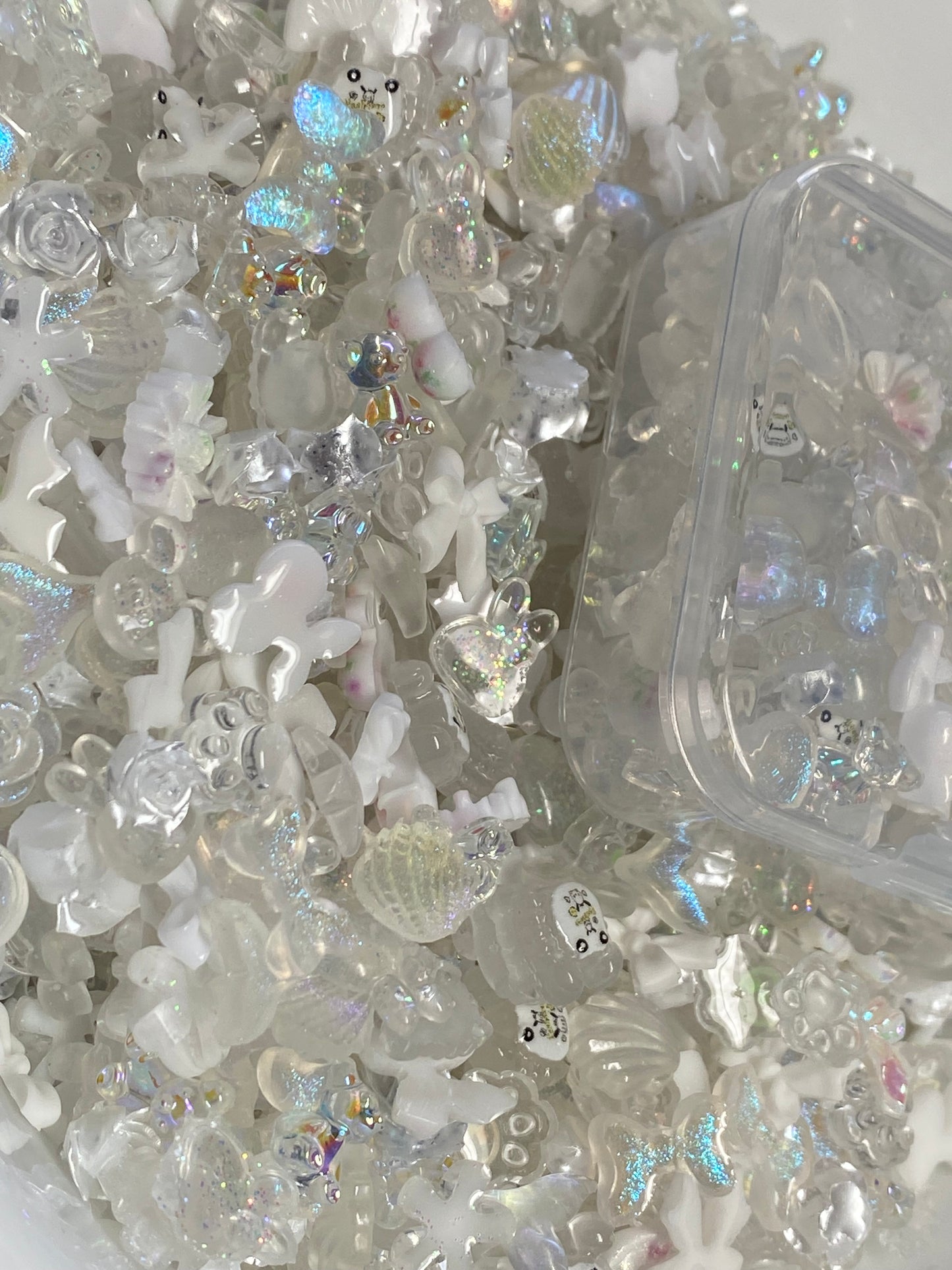 Mixed variety nail charms