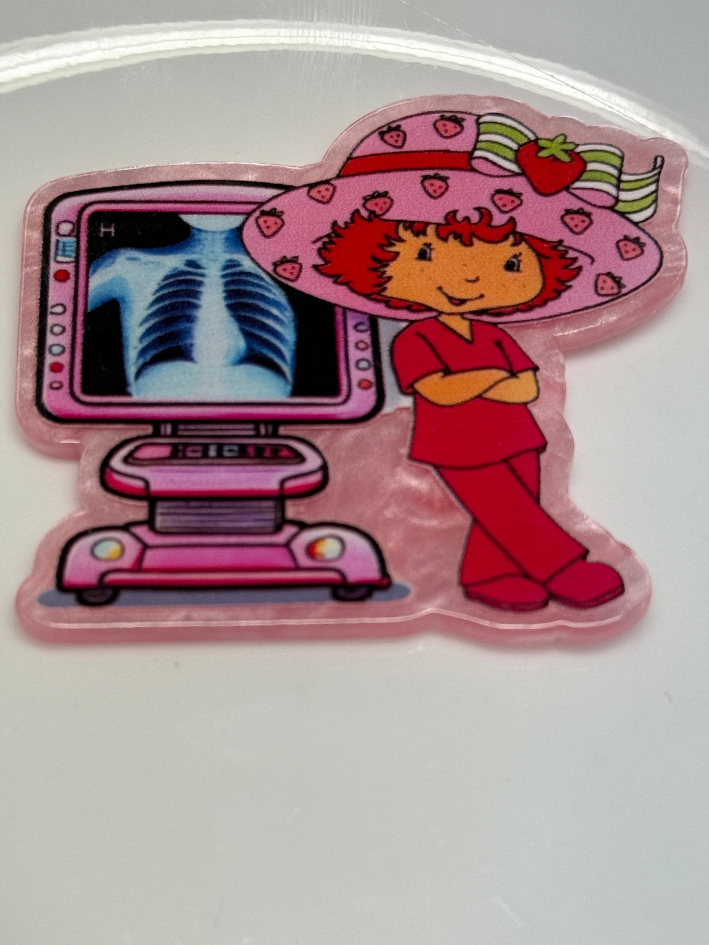 badge reel glitter acrylics new 12/22/25, 12/27/25, 1/2/26