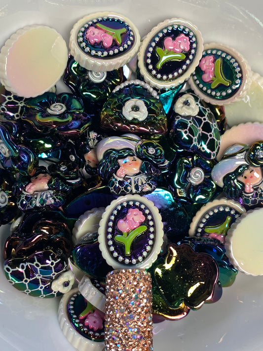 4cm excellent quality CC beads