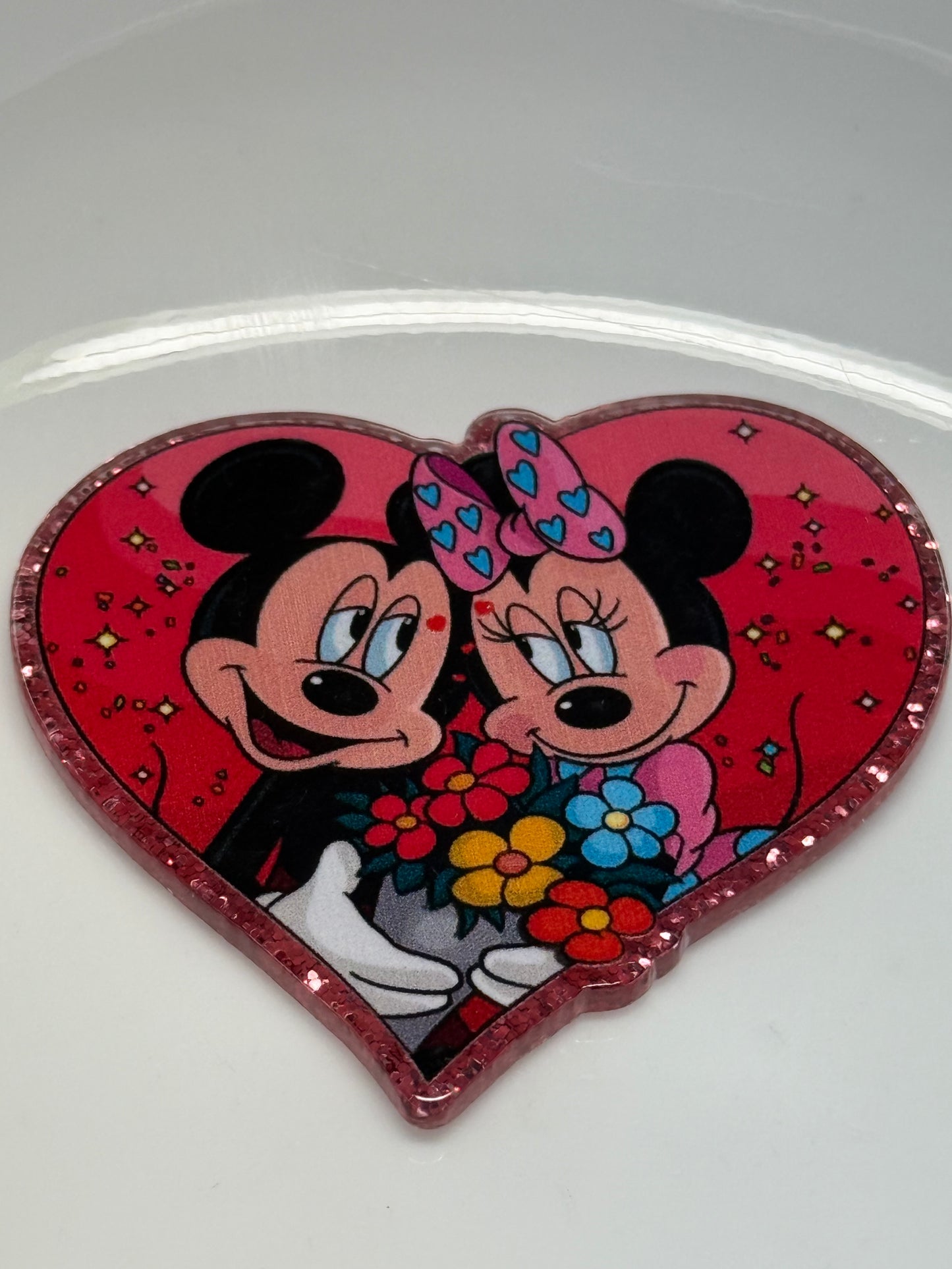 badge reel glitter acrylics new 12/22/25, 12/27/25, 1/2/26