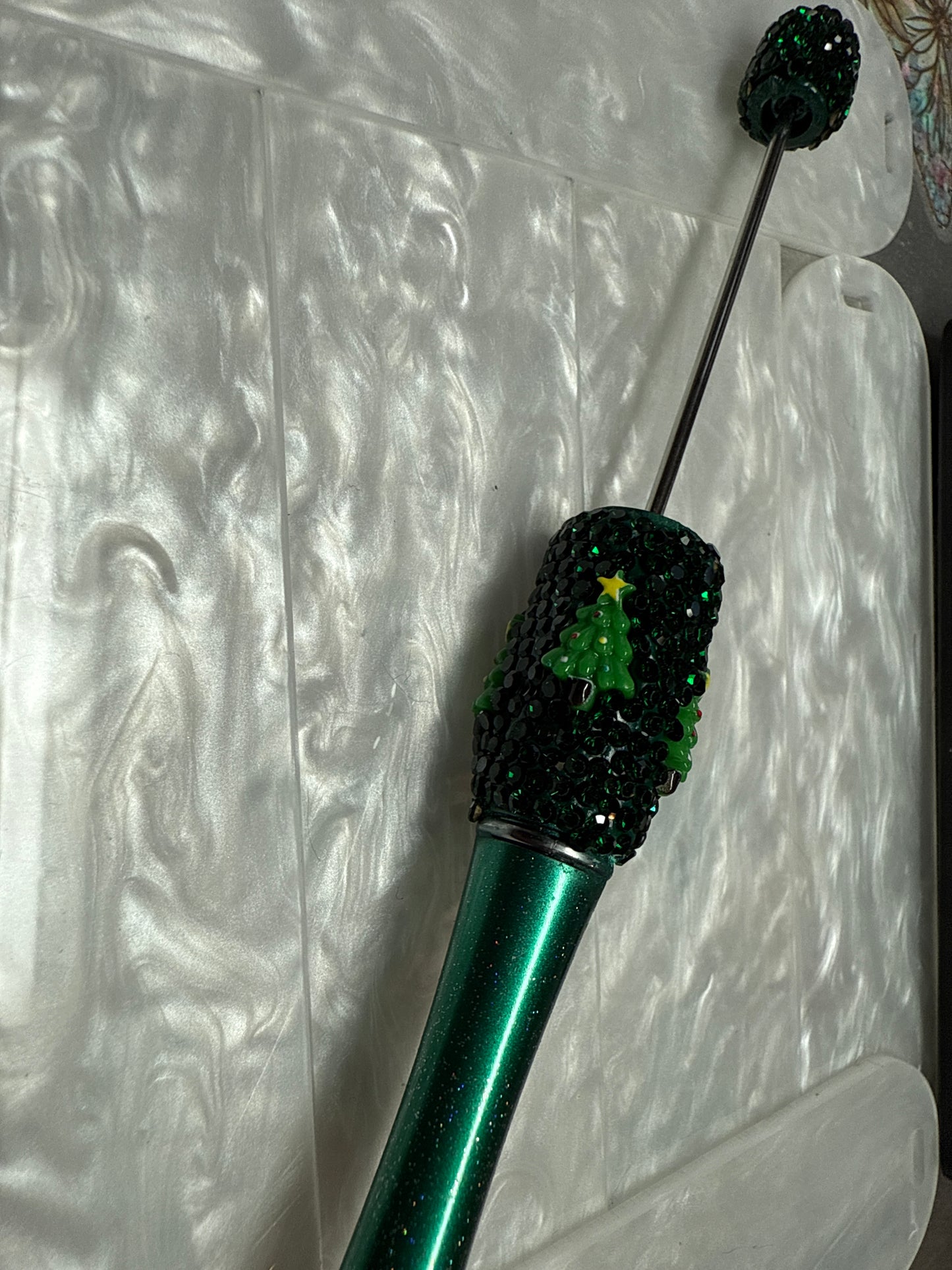 Rhinestone and gem stone pens