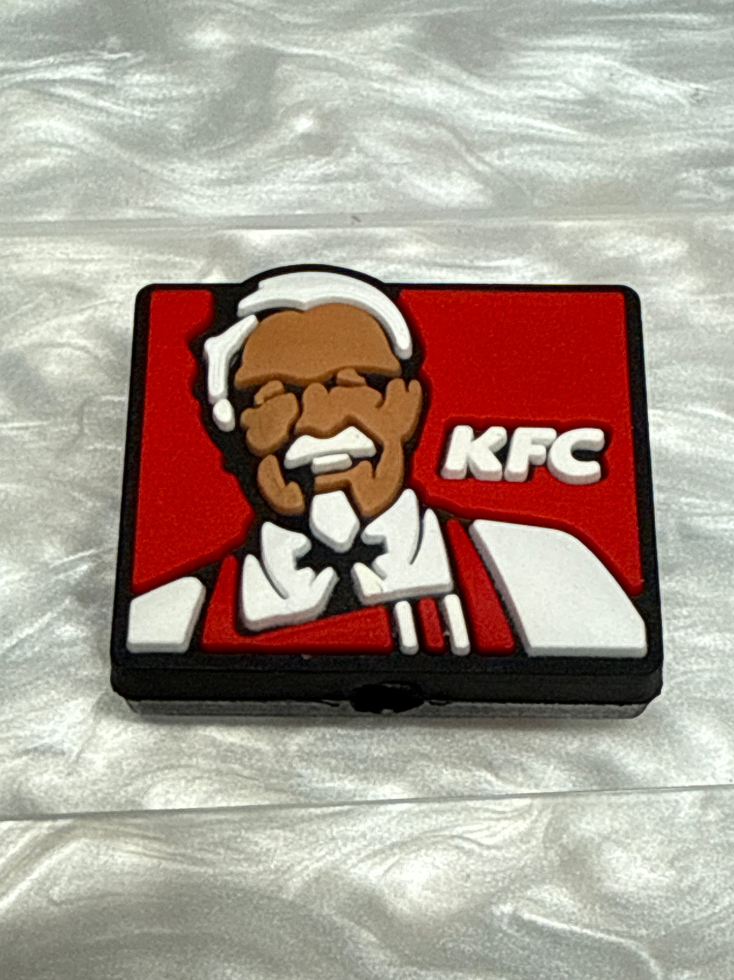 Silicone focal beads