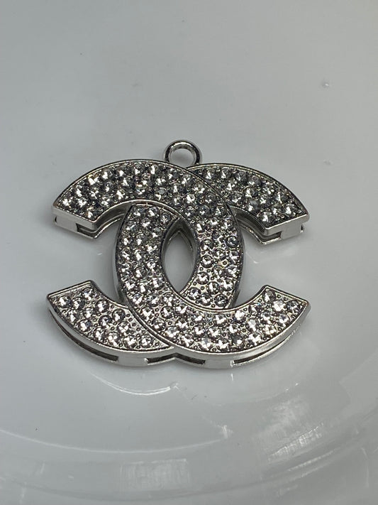 32mm metal flatback huge pendant charm
