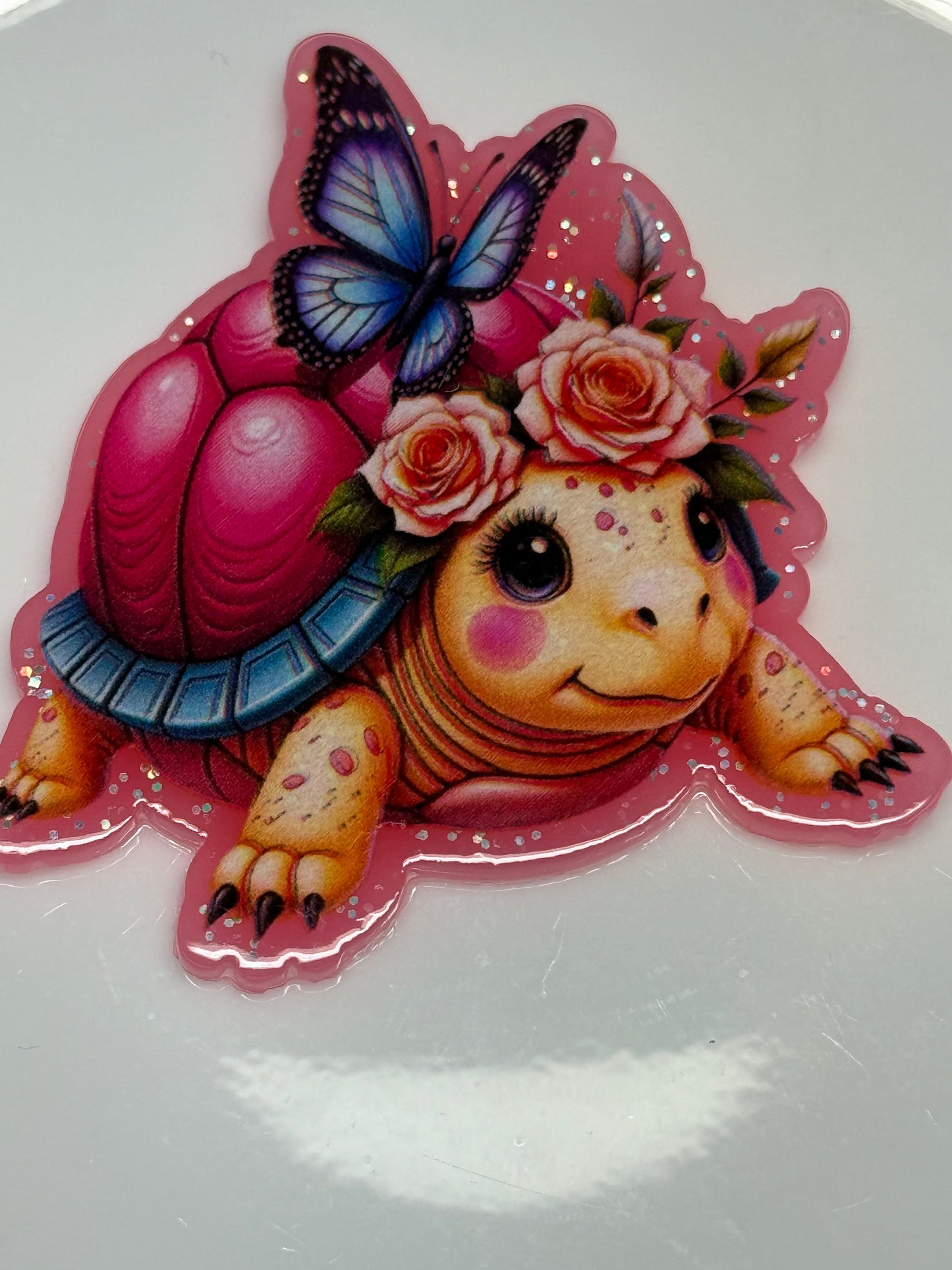 badge reel glitter acrylics new 12/22/25, 12/27/25, 1/2/26