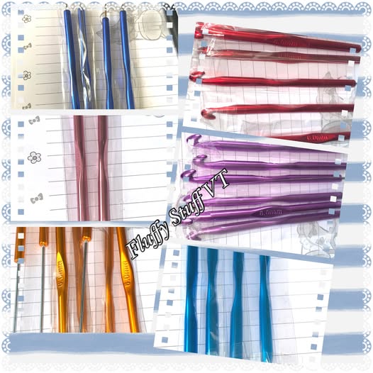 Beadable Size 6.0mm crochet hooks