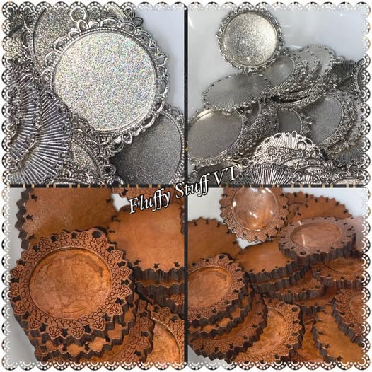 35// Metal or wood cameo housing with the glass