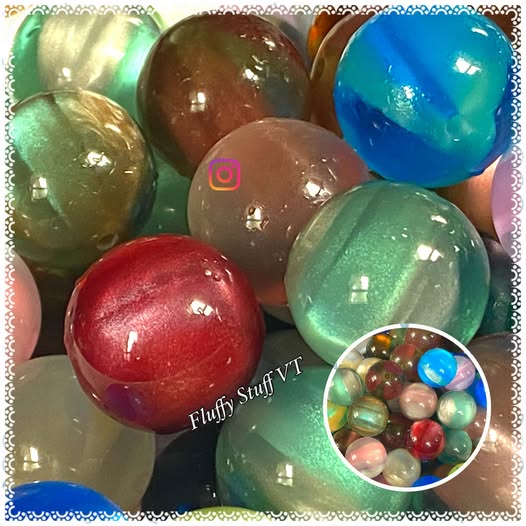 20mm galaxy dual color mix. Beautiful big beads❤️‍🔥