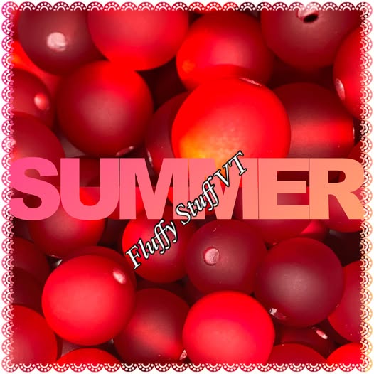 16mm red hot chilies soft touch cat’s eye bead.