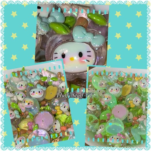 20mm HK apple head glow in the dark bead.